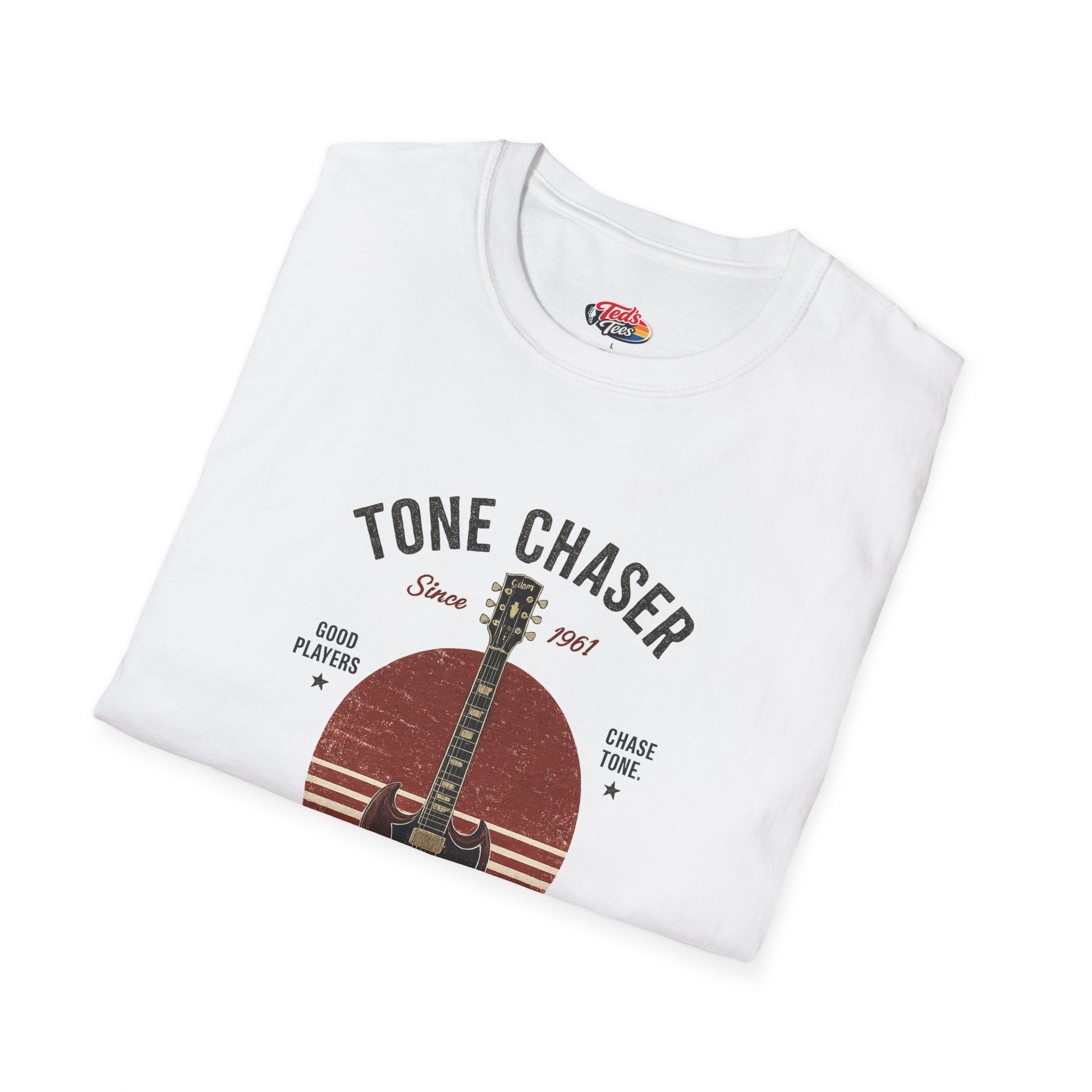 Tone Chaser Guitar T-Shirt — Vintage Acoustic Music Tee
