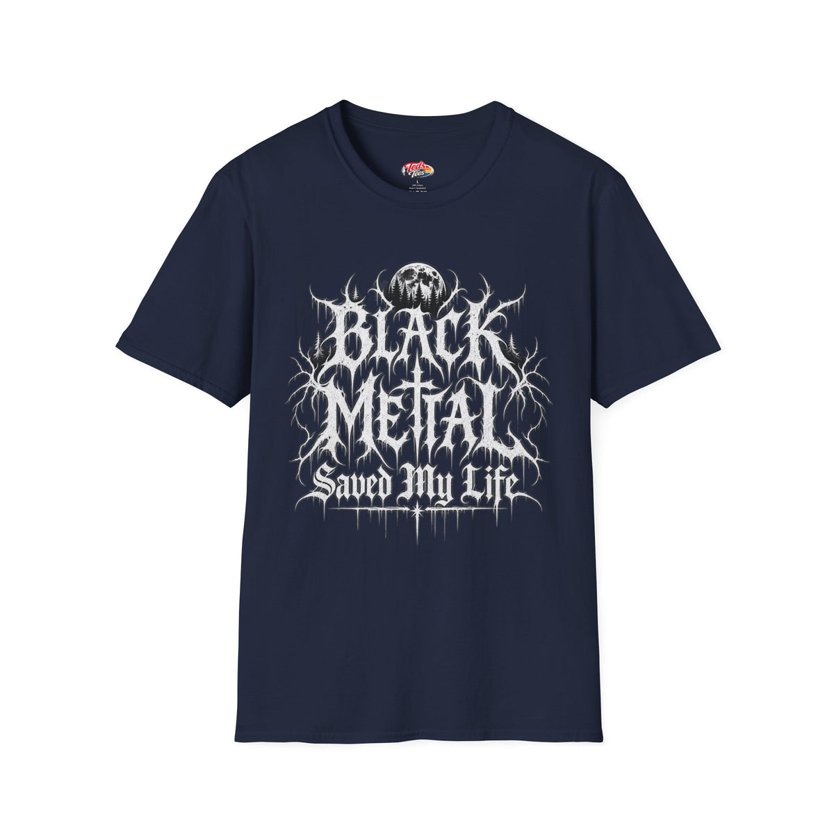 Black metal saved my life t-shirt