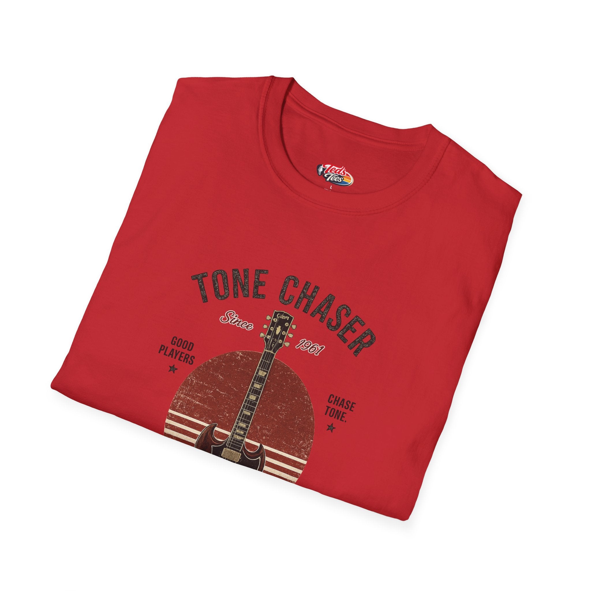 Tone Chaser Guitar T-Shirt — Vintage Acoustic Music Tee