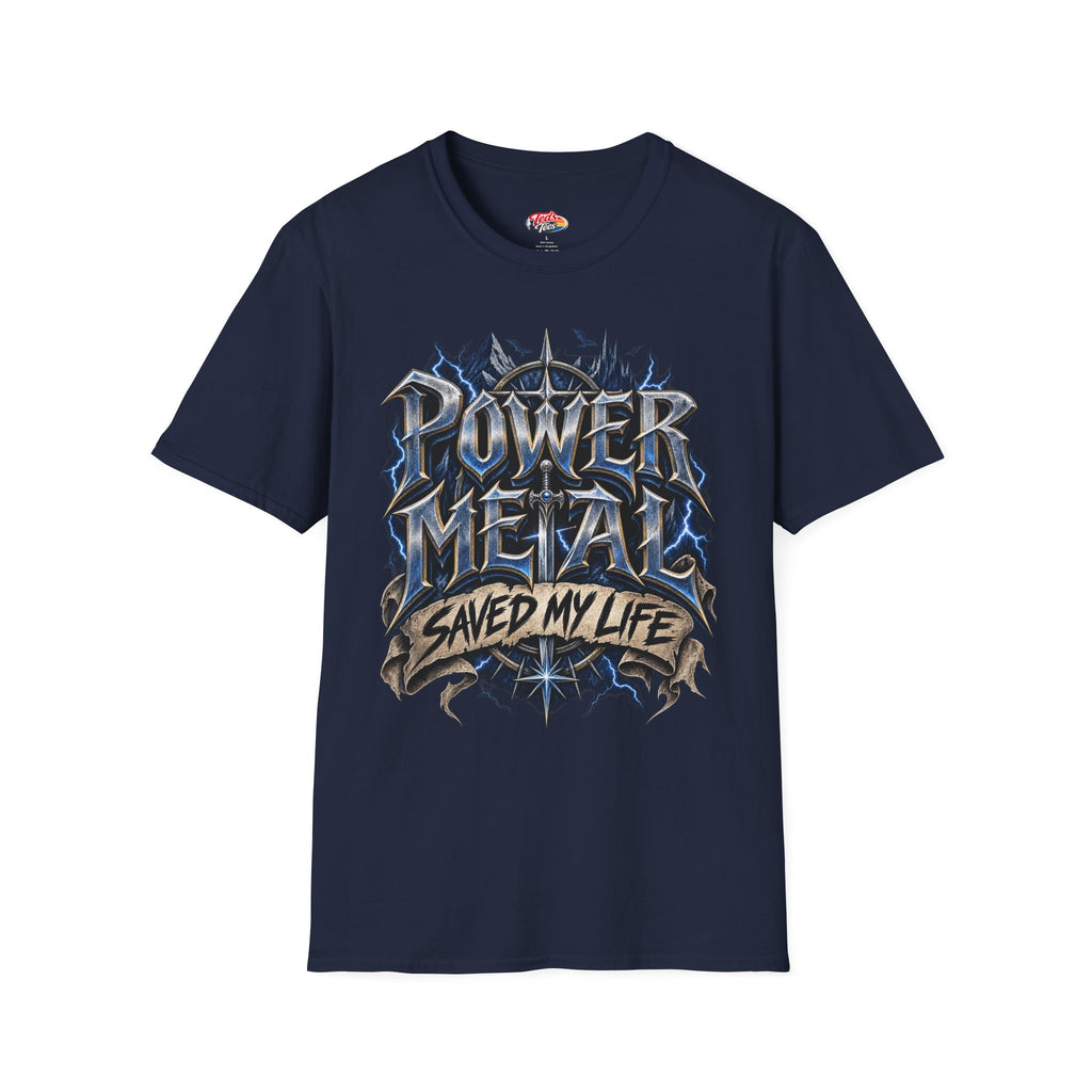 Power Metal Saved My Life t-shirt