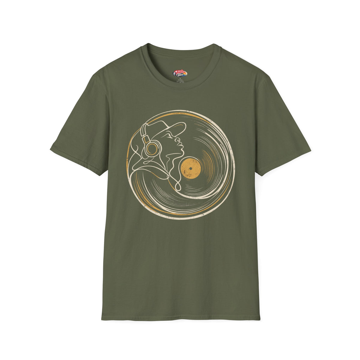 Vinyl DJ Record T-Shirt