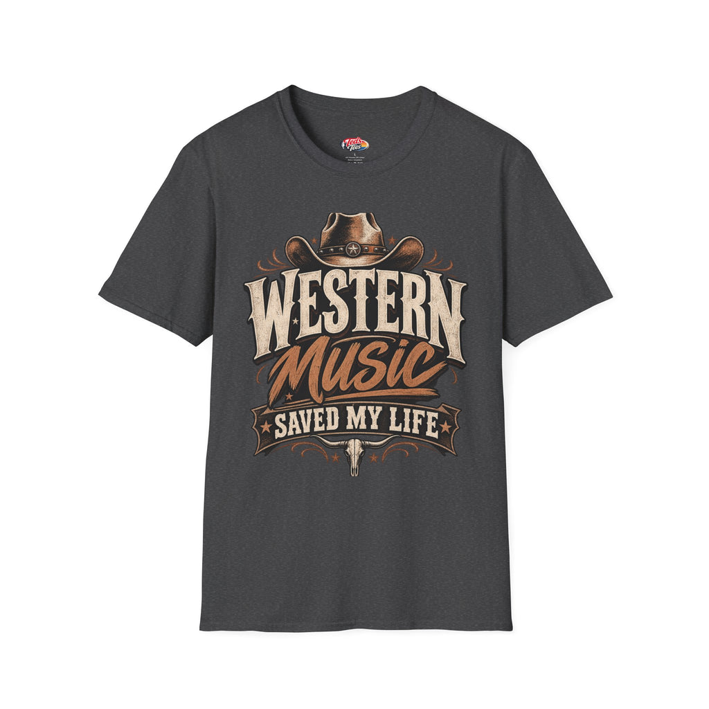 Western Music Saved My Life T-Shirt