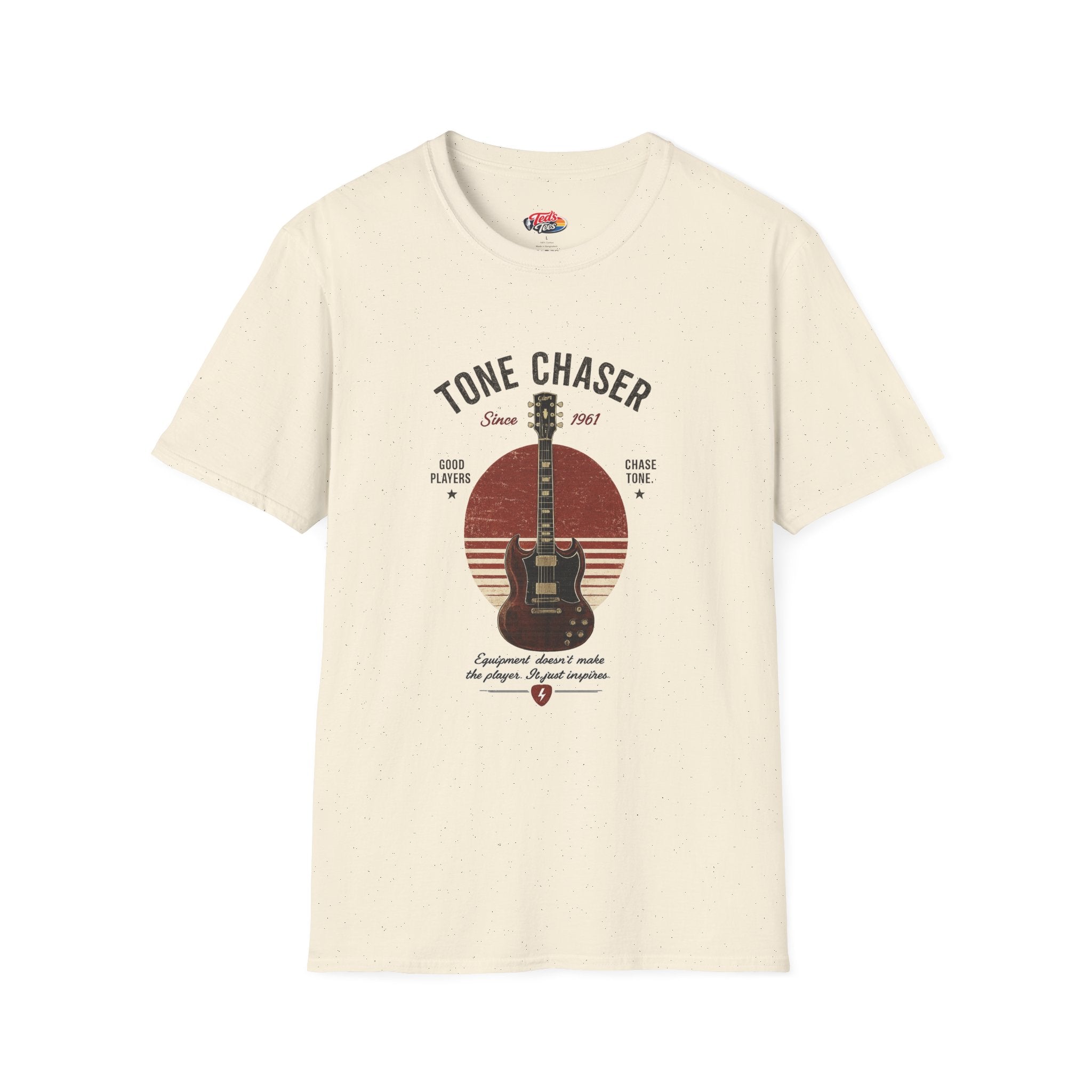 Tone Chaser Guitar T-Shirt — Vintage Acoustic Music Tee