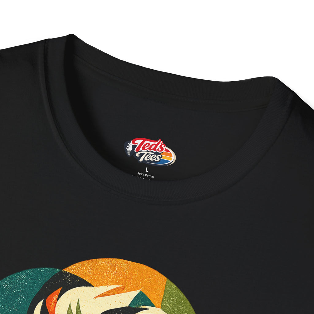 Beethoven Portrait T‑Shirt — Colorful Geometric Classical Composer Tee