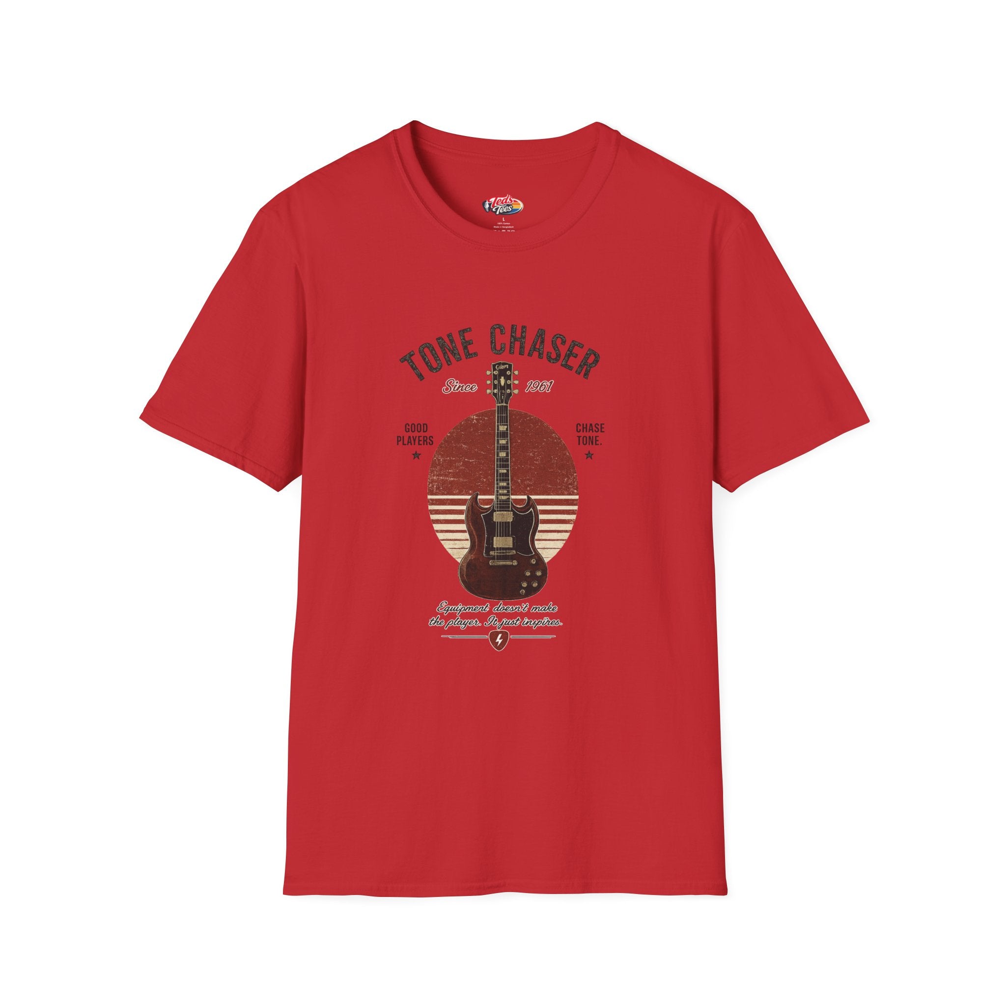 Tone Chaser Guitar T-Shirt — Vintage Acoustic Music Tee