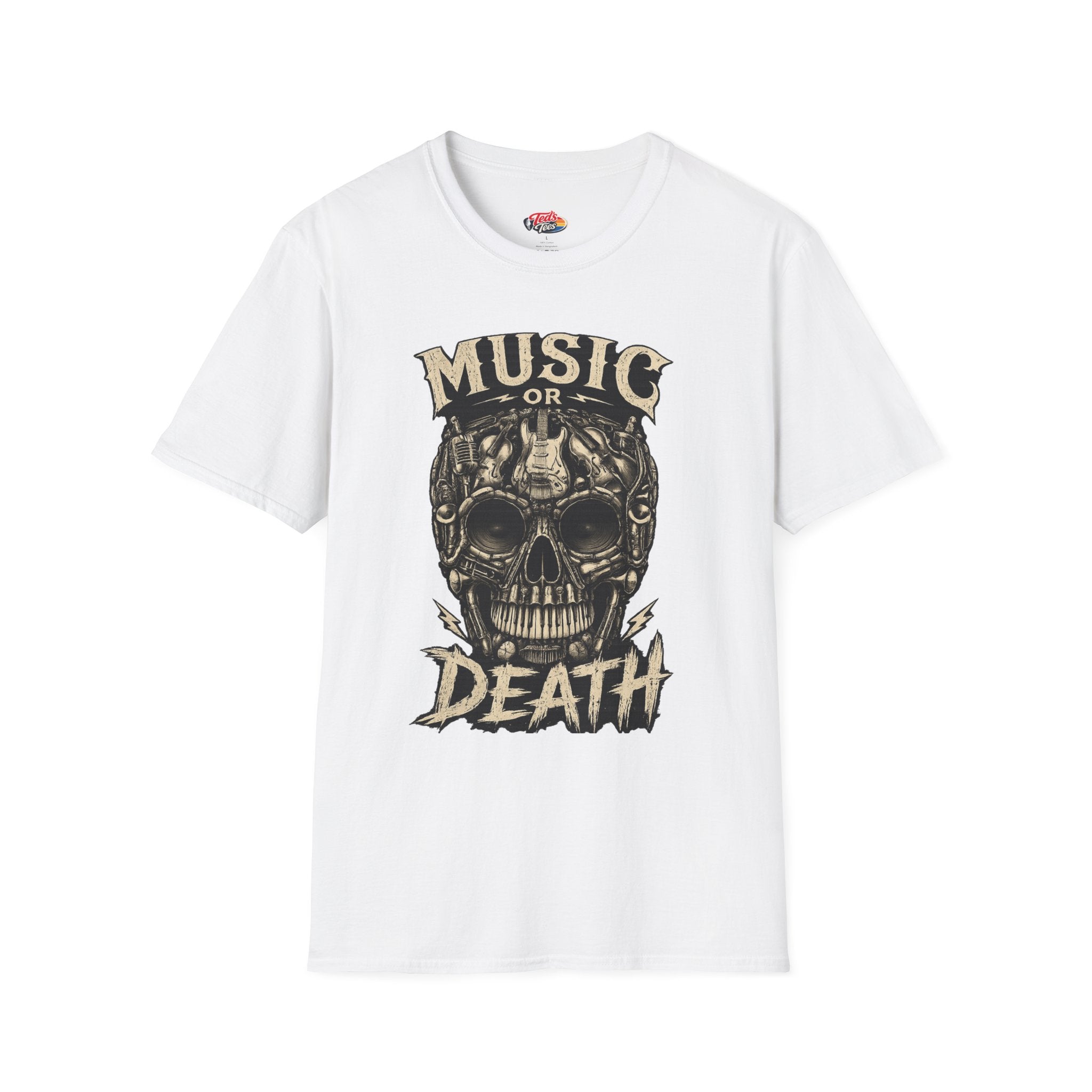 Music or Death Skull T-Shirt