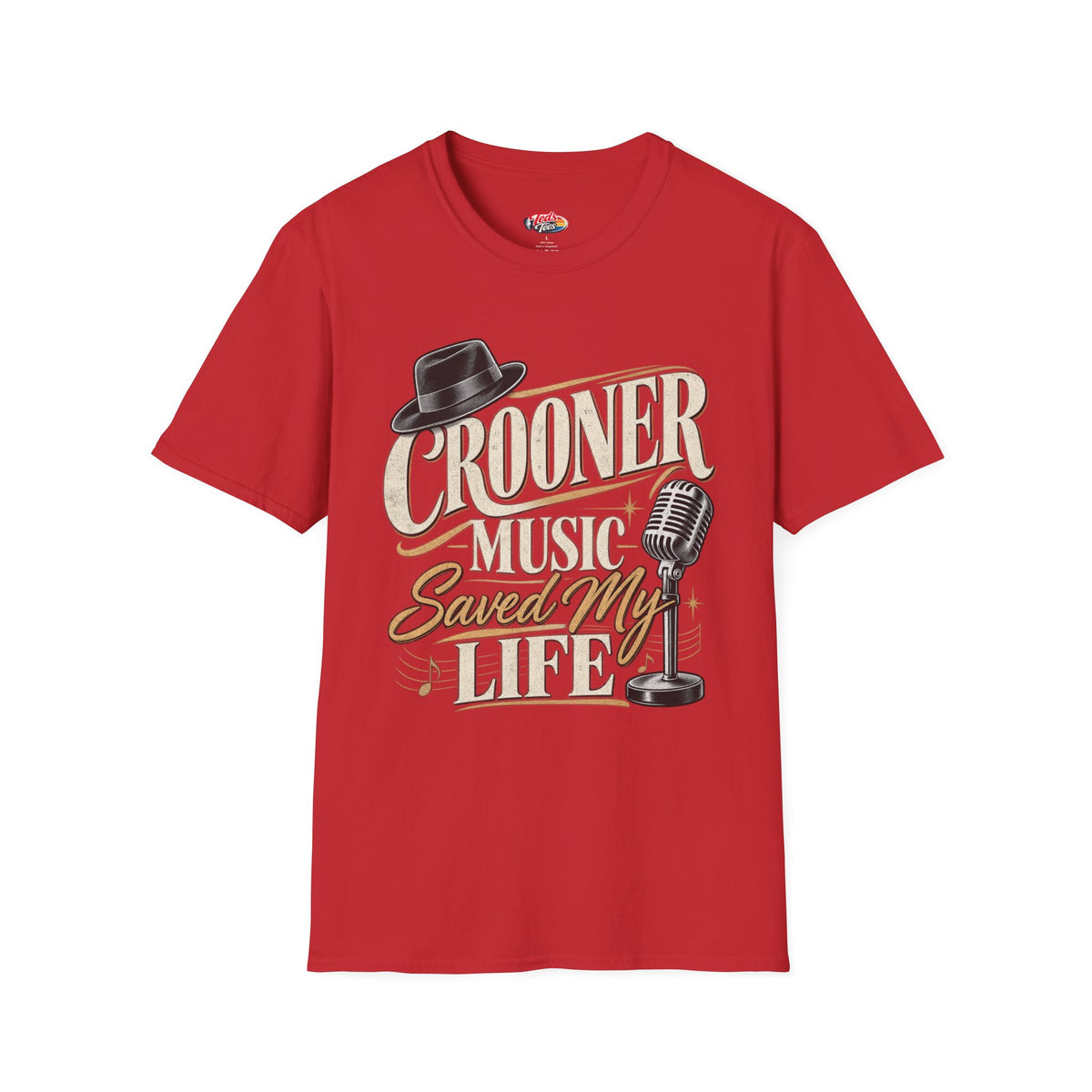 Crooner Music Saved My Life t-shirt