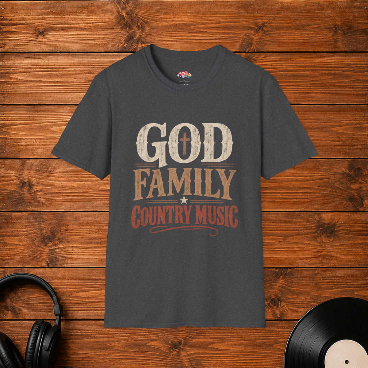 God Family Country Music T-Shirt