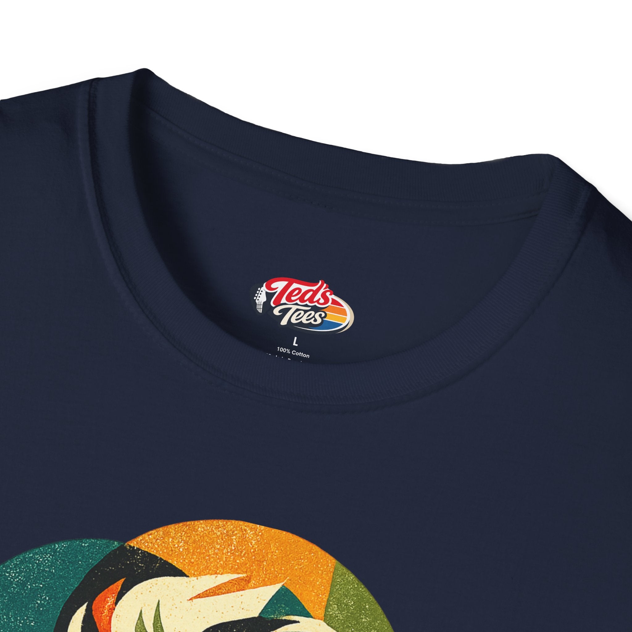 Beethoven Portrait T‑Shirt — Colorful Geometric Classical Composer Tee