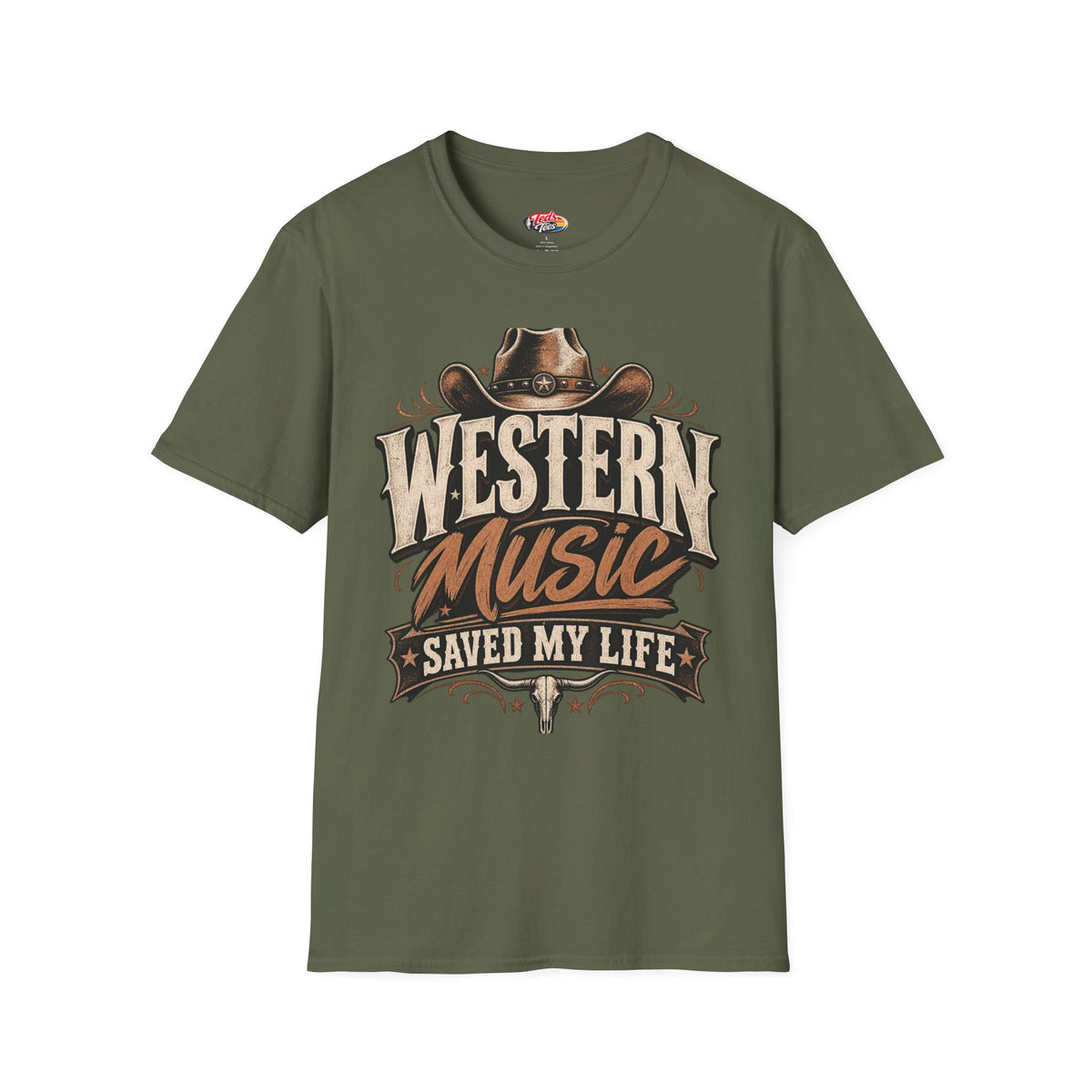 Western Music Saved My Life T-Shirt