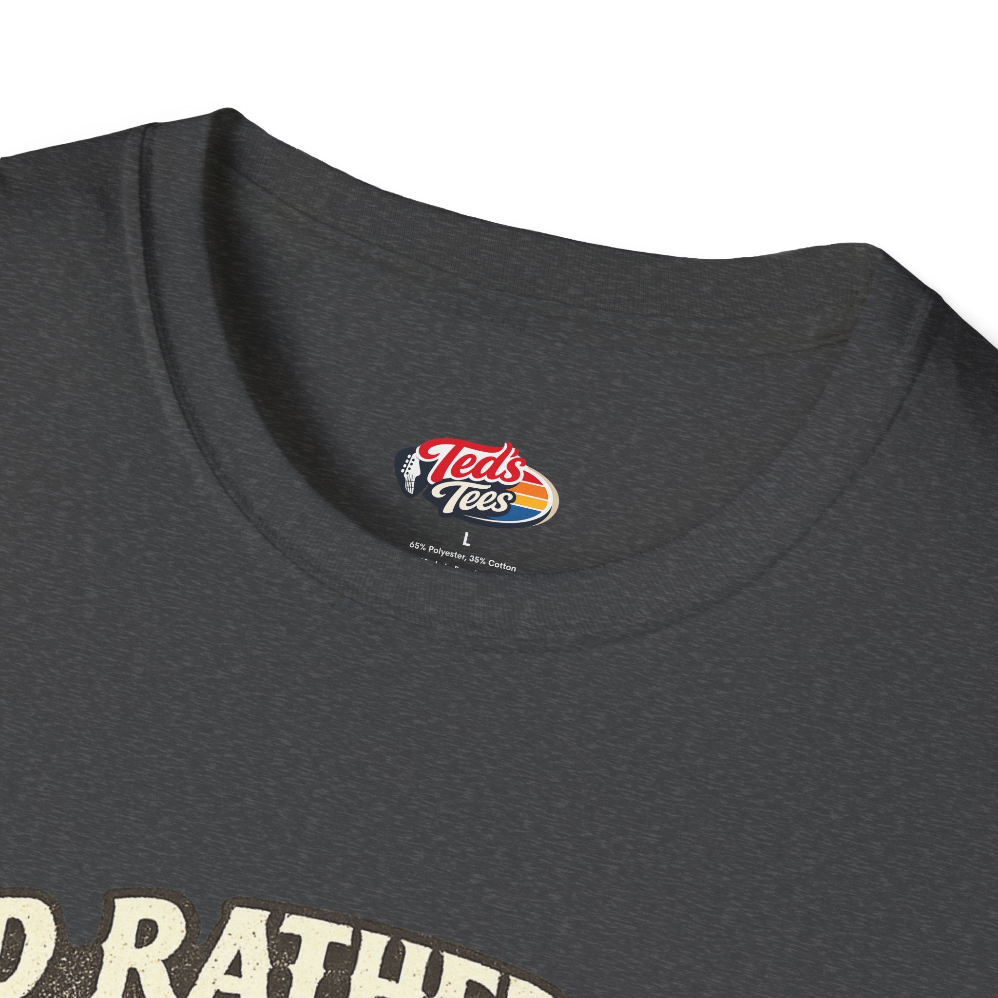 I'd Rather Be Playing Ukulele T-Shirt — Retro Beach Music Tee