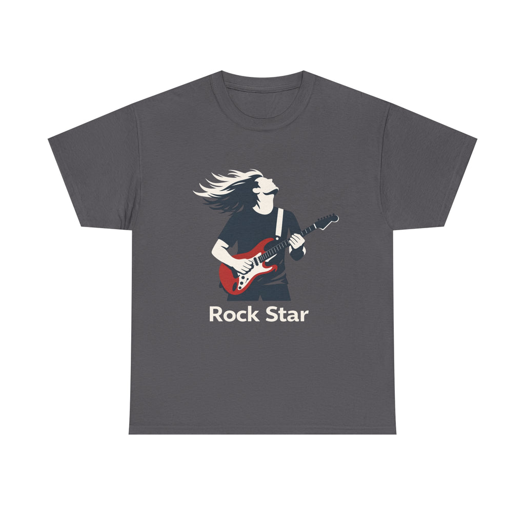 Rock Star T-Shirt — Electric Guitar Player Graphic Tee