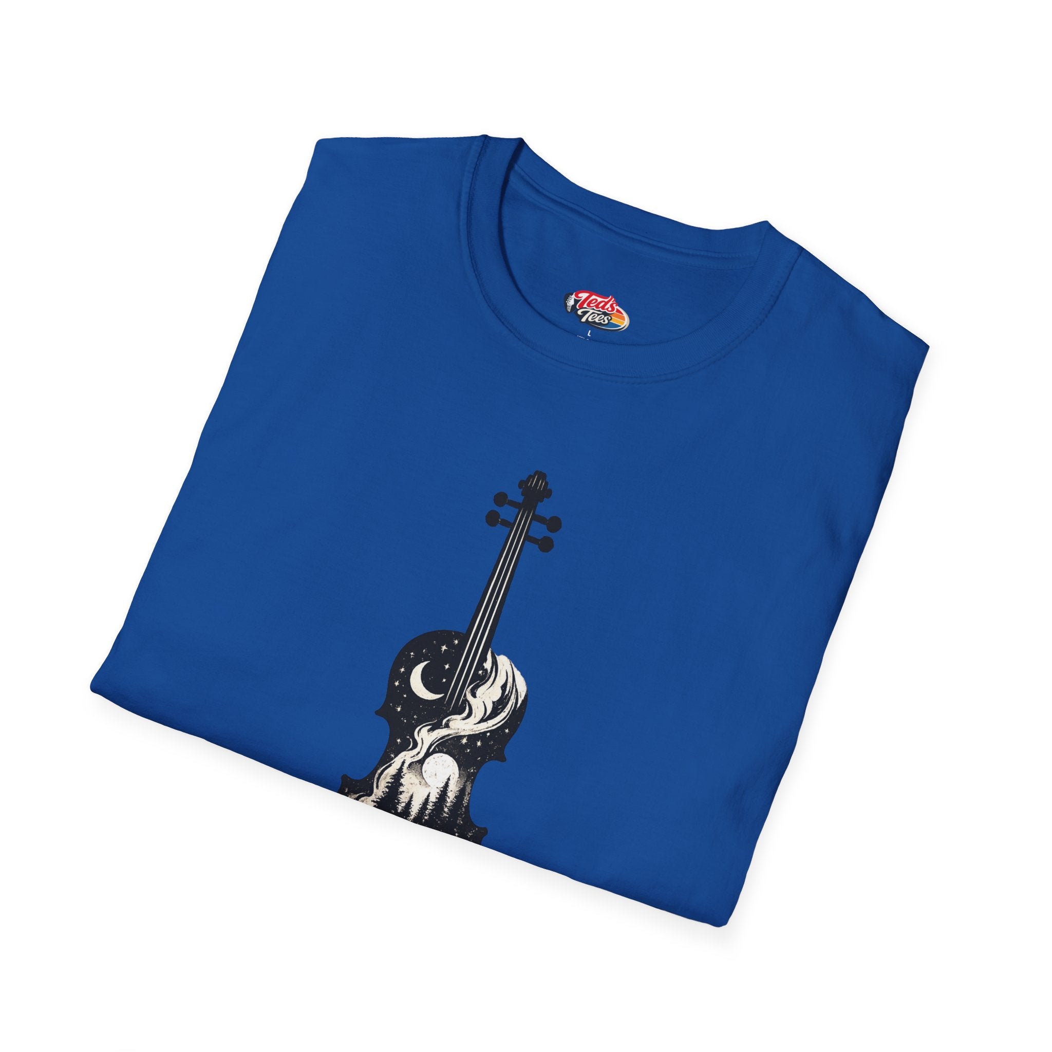 Violin Soul T-Shirt — Artistic Violin Graphic Tee for Musicians & Music Lovers