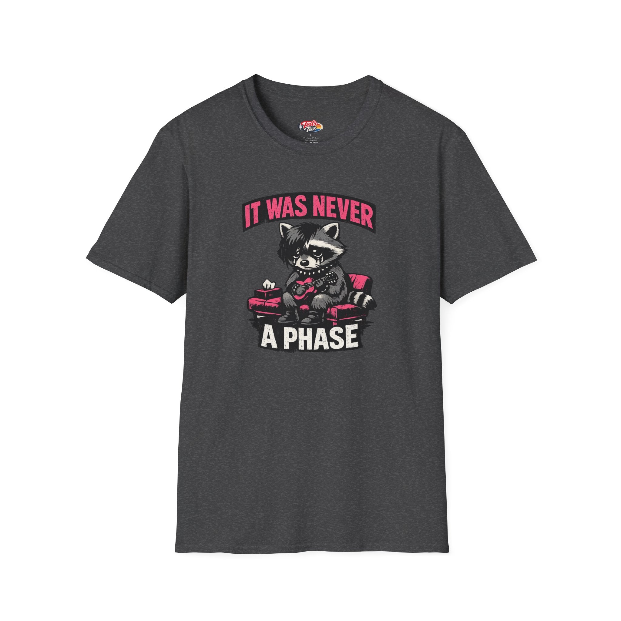 Raccoon 'It Was Never a Phase' T-Shirt