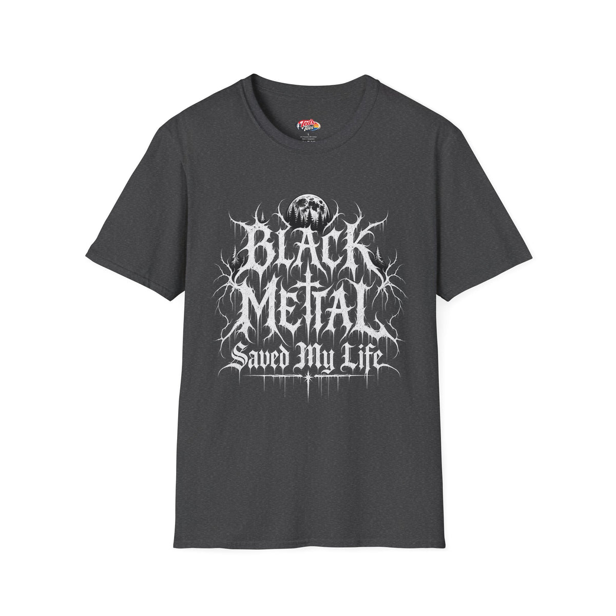 Black metal saved my life t-shirt