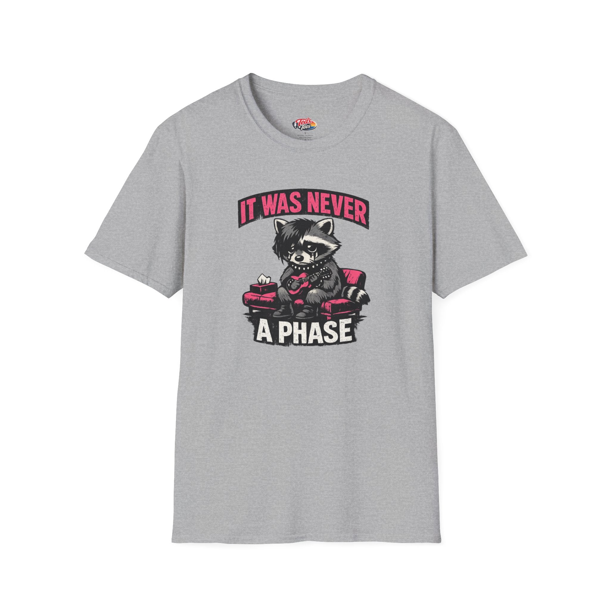 Raccoon 'It Was Never a Phase' T-Shirt