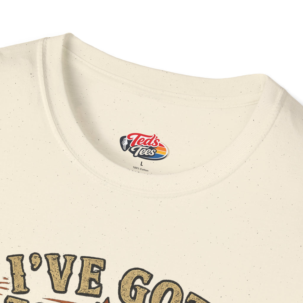 Guitar Lover T-Shirt — "I've Got Too Many Guitars" Vintage Music Tee