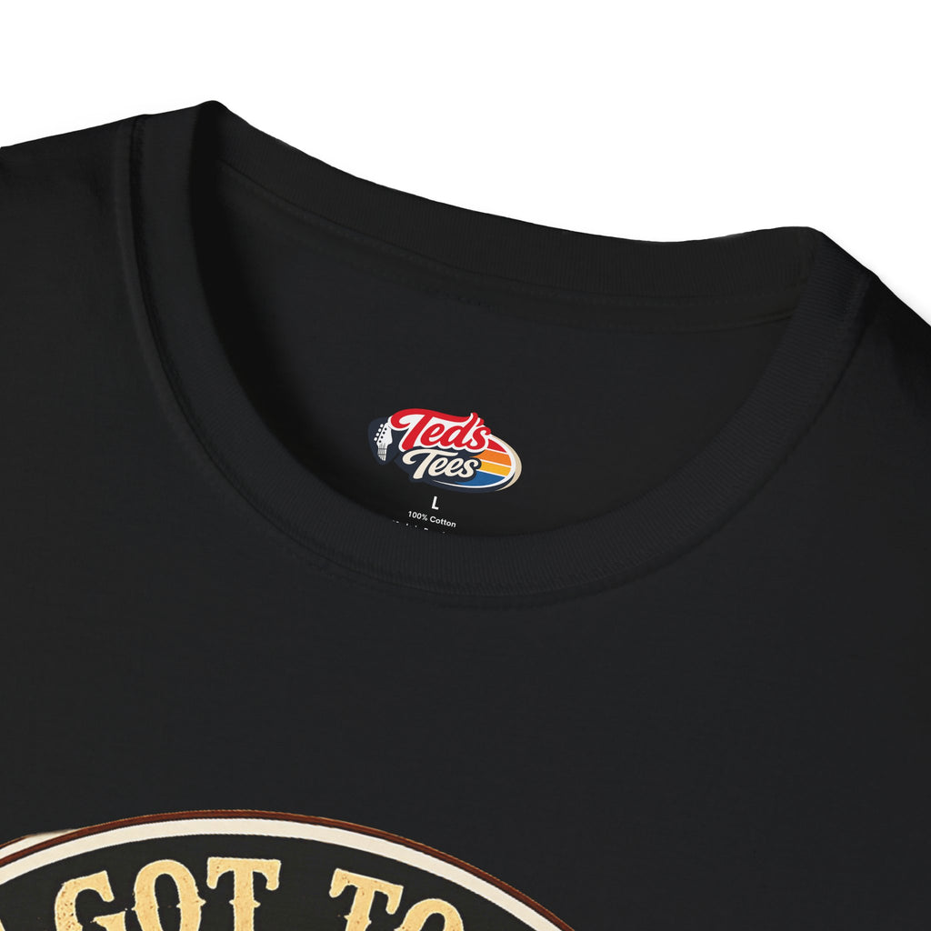 Guitar Lover T-Shirt — "I've Got Too Many Guitars" Vintage Campfire Design