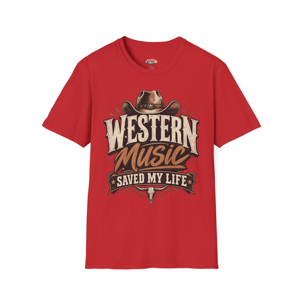 Western Music Saved My Life T-Shirt