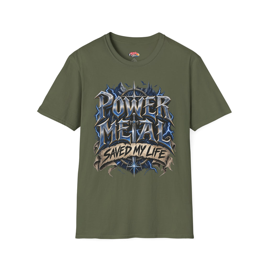 Power Metal Saved My Life t-shirt