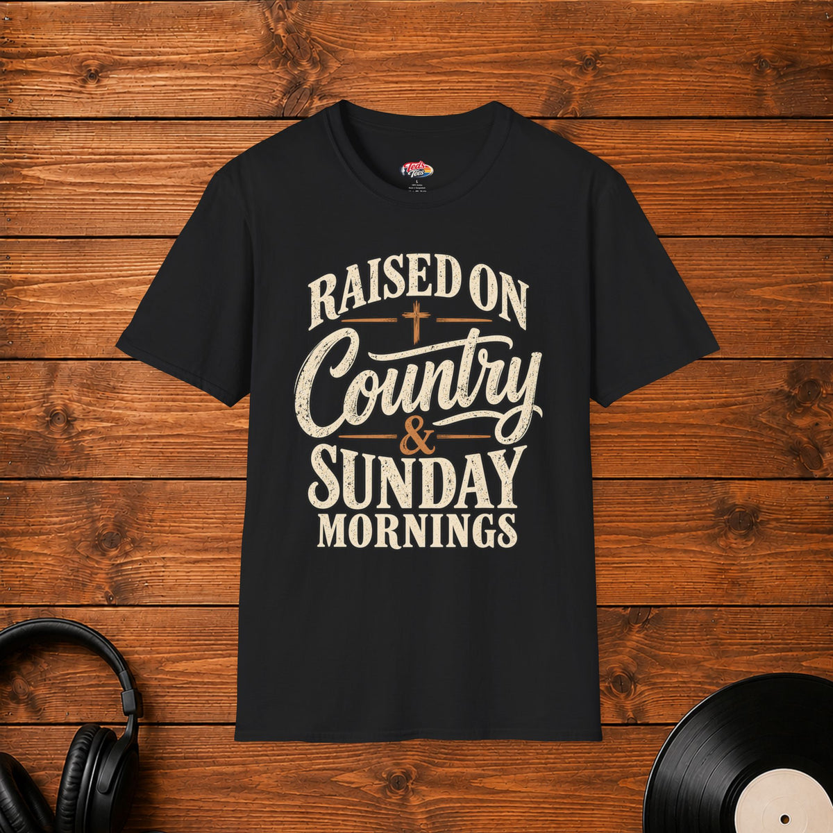 Raised On Country & Sunday Mornings T-Shirt