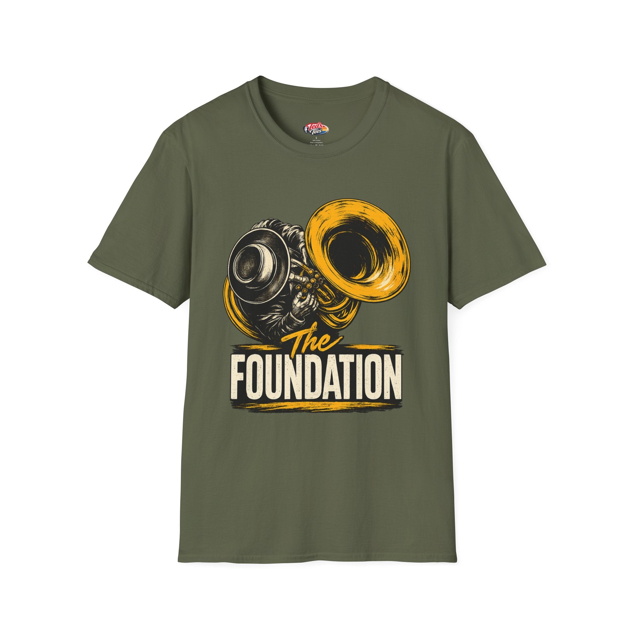 T-Shirt — 'The Foundation' Tuba Graphic Tee