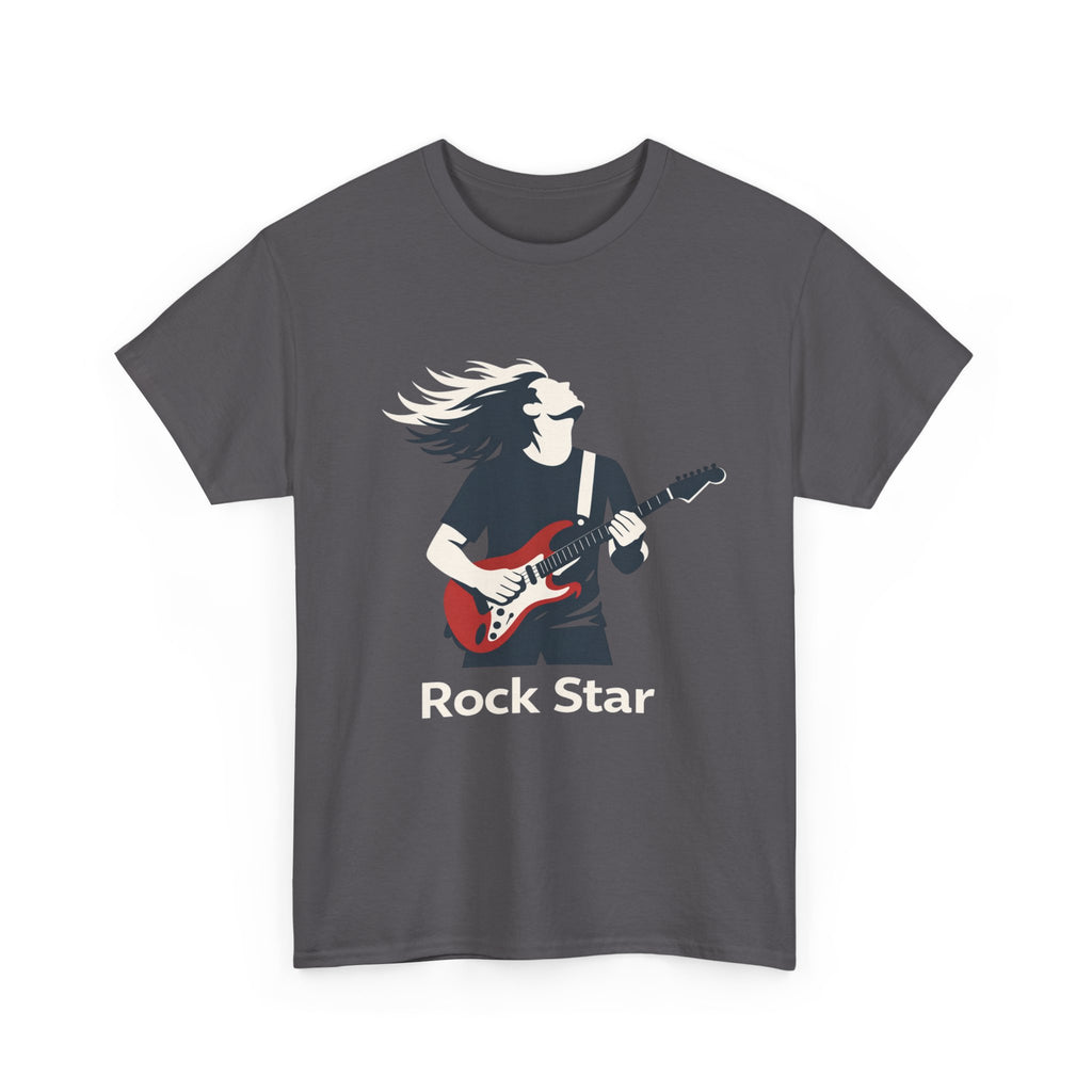 Rock Star T-Shirt — Electric Guitar Player Graphic Tee