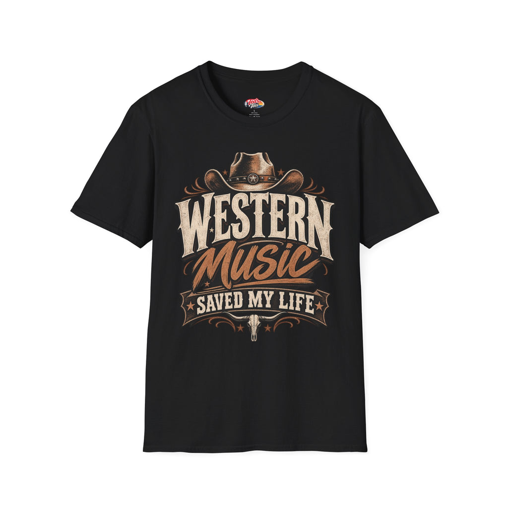Western Music Saved My Life T-Shirt