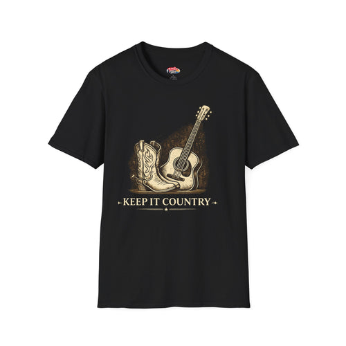 "Keep It Country" Acoustic Music Tee
