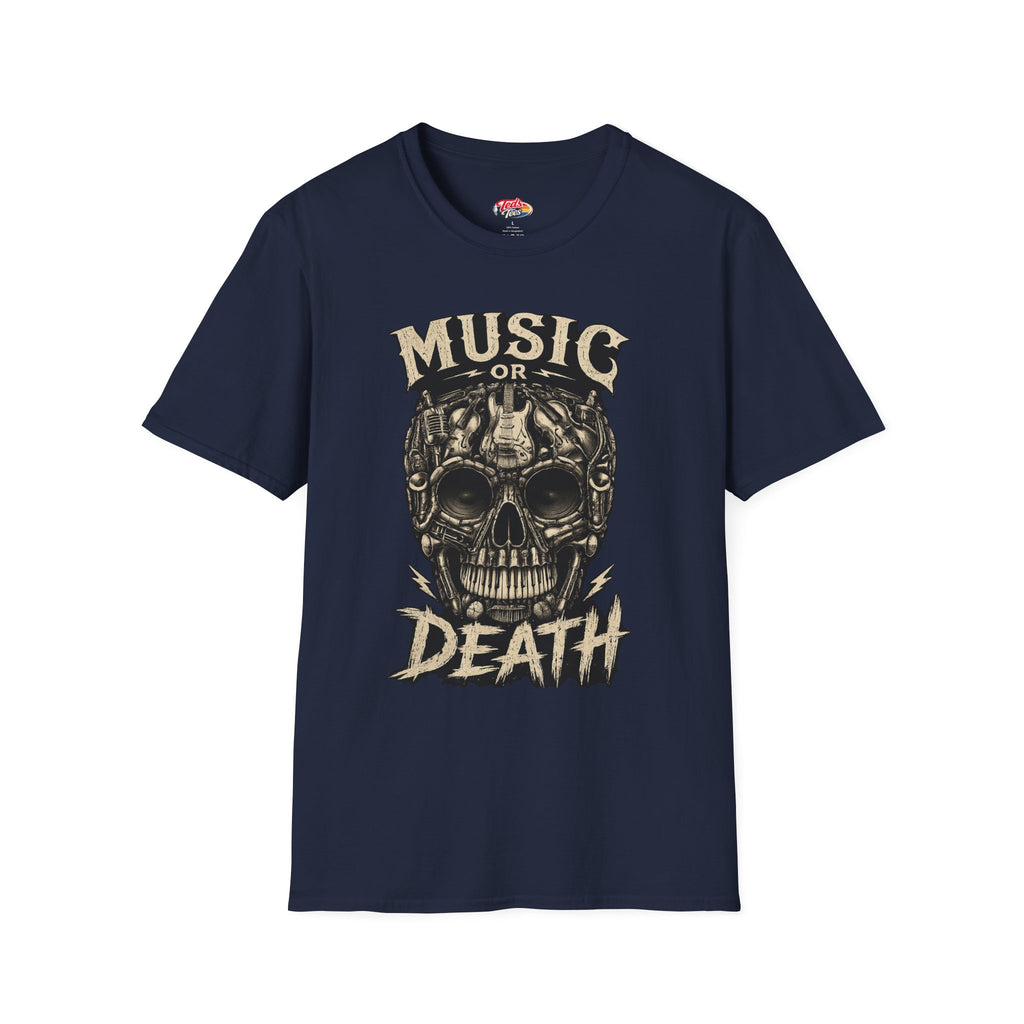 Music or Death Skull T-Shirt