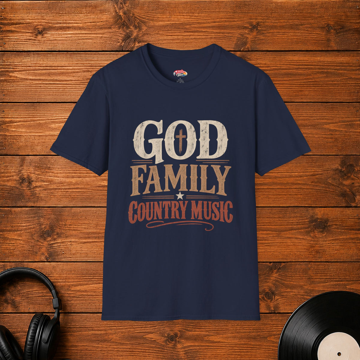 God Family Country Music T-Shirt