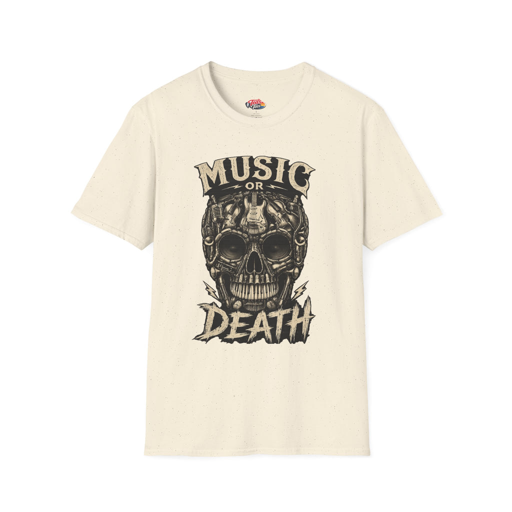 Music or Death Skull T-Shirt