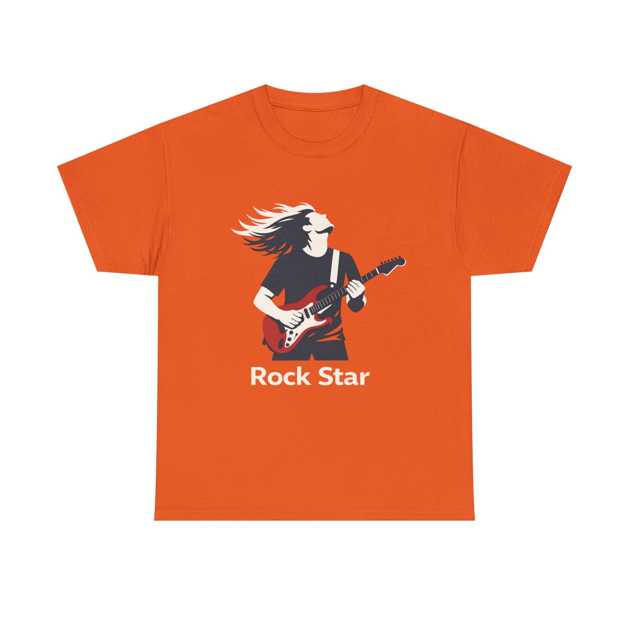 Rock Star T-Shirt — Electric Guitar Player Graphic Tee
