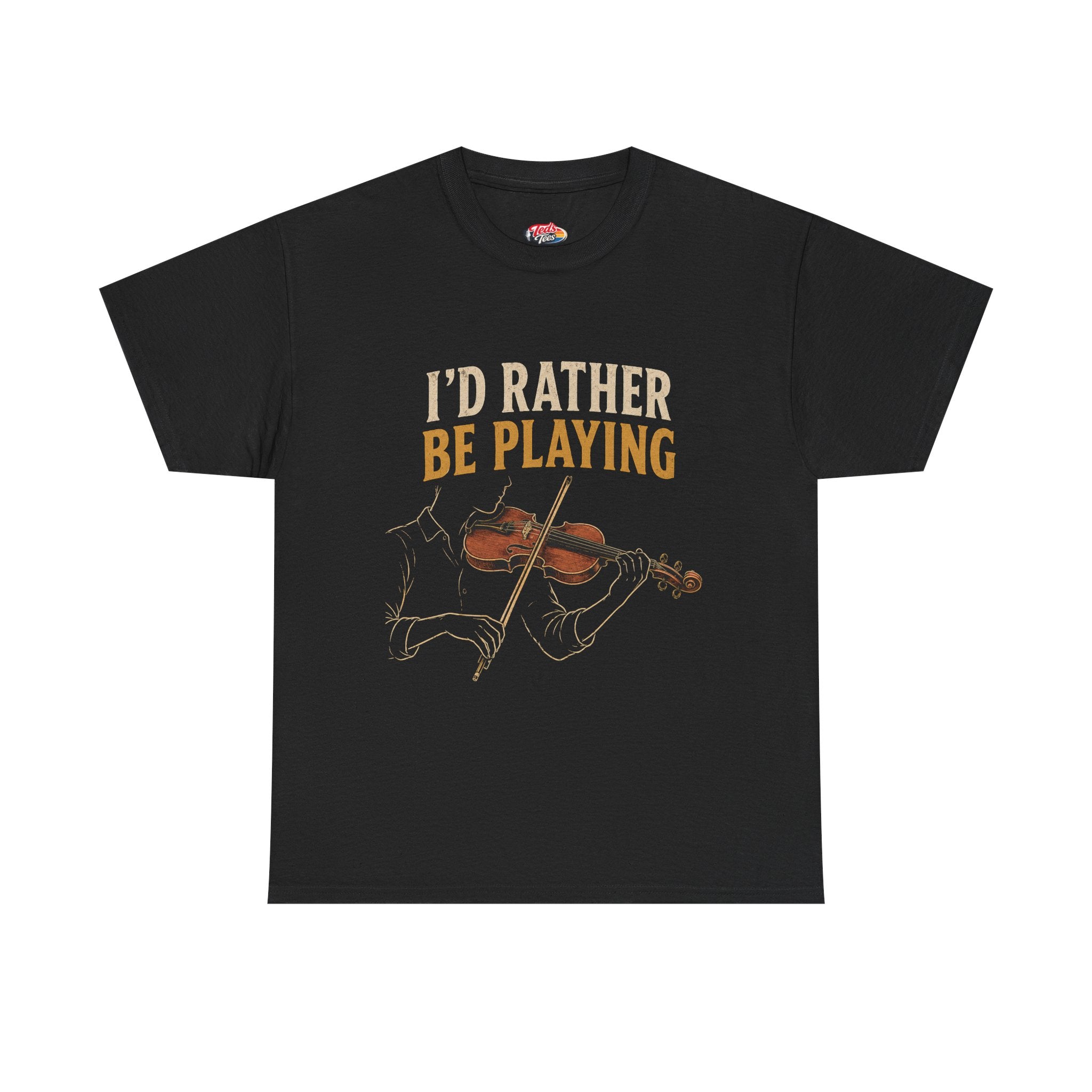 I'd rather be playing violin