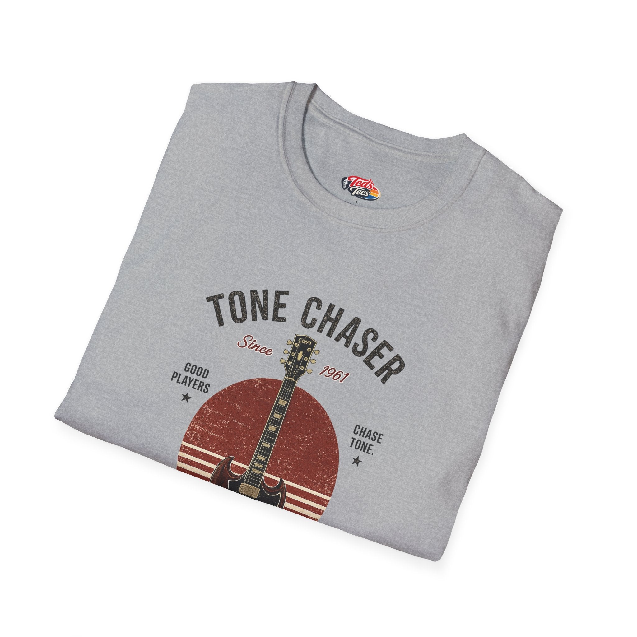 Tone Chaser Guitar T-Shirt — Vintage Acoustic Music Tee
