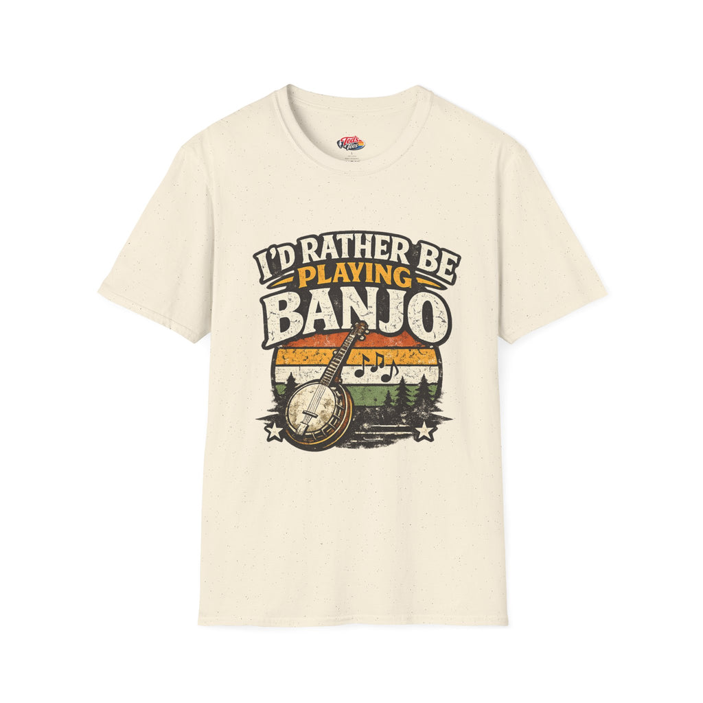 I'd Rather Be Playing Banjo T-Shirt