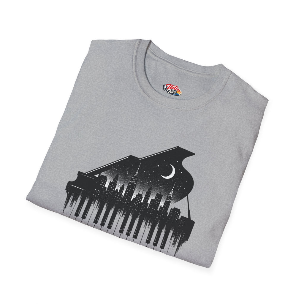 Piano Keys Late Night Dreams T-Shirt
