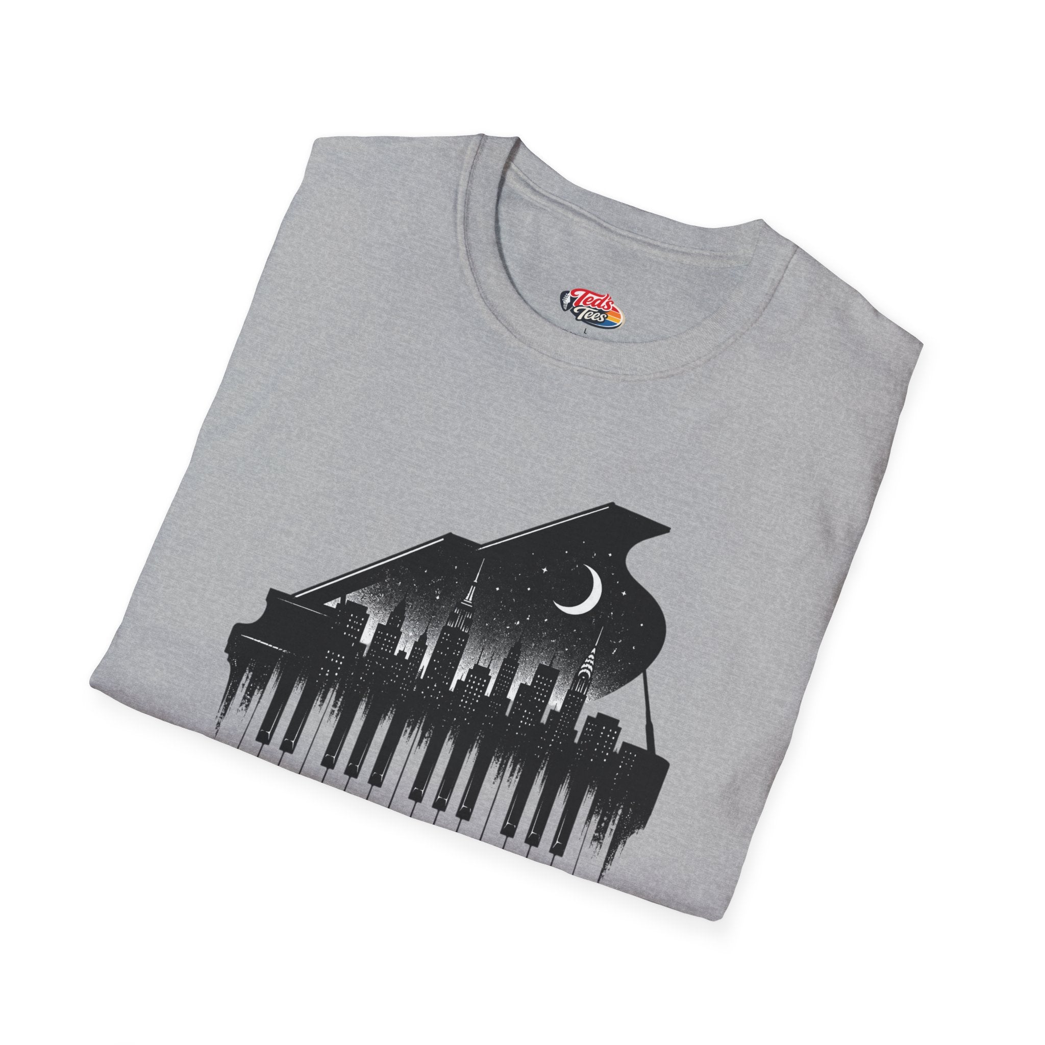 Piano Keys Late Night Dreams T-Shirt