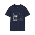 DJ Graphic T-Shirt — "I'd Rather Be Playing" Turntable Tee