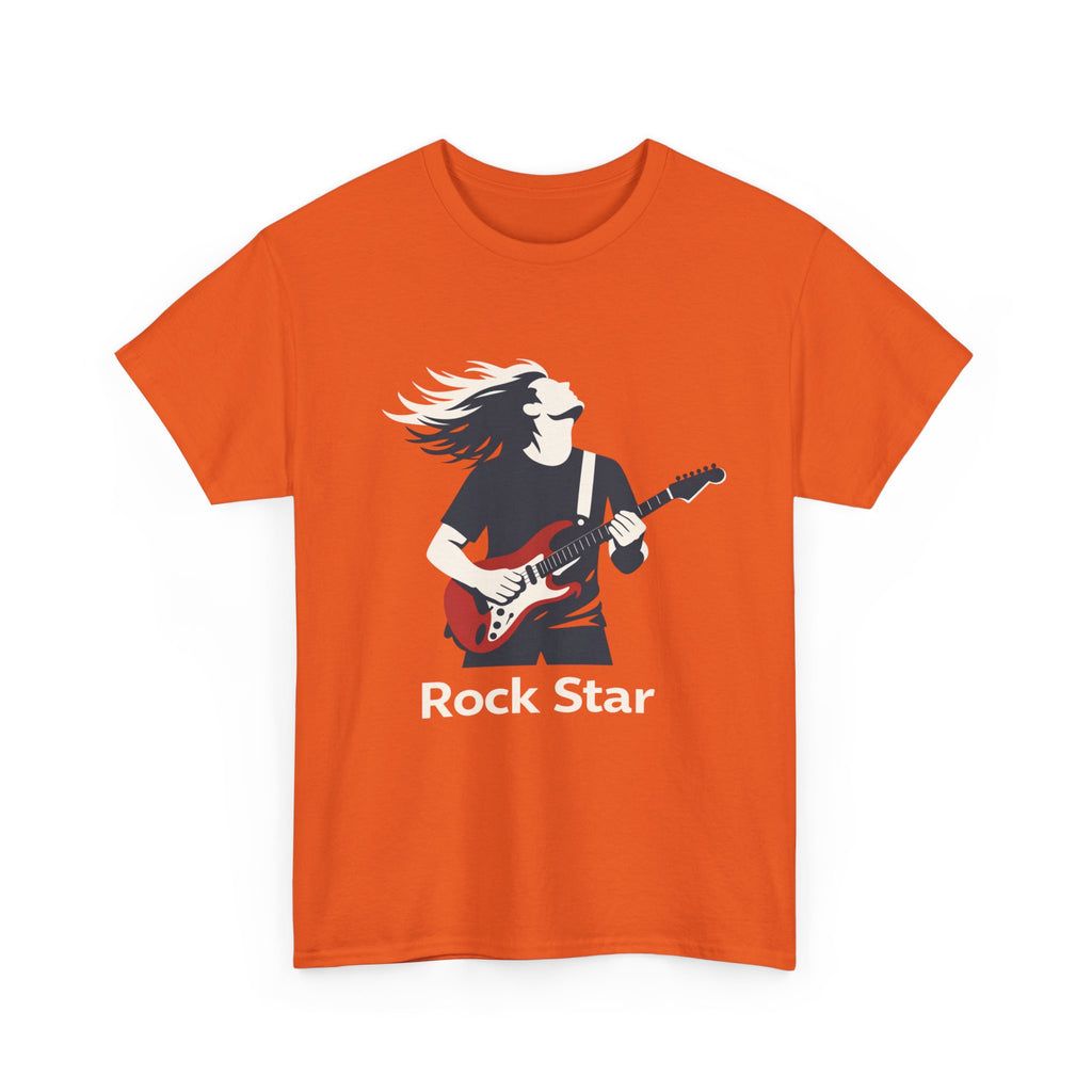 Rock Star T-Shirt — Electric Guitar Player Graphic Tee