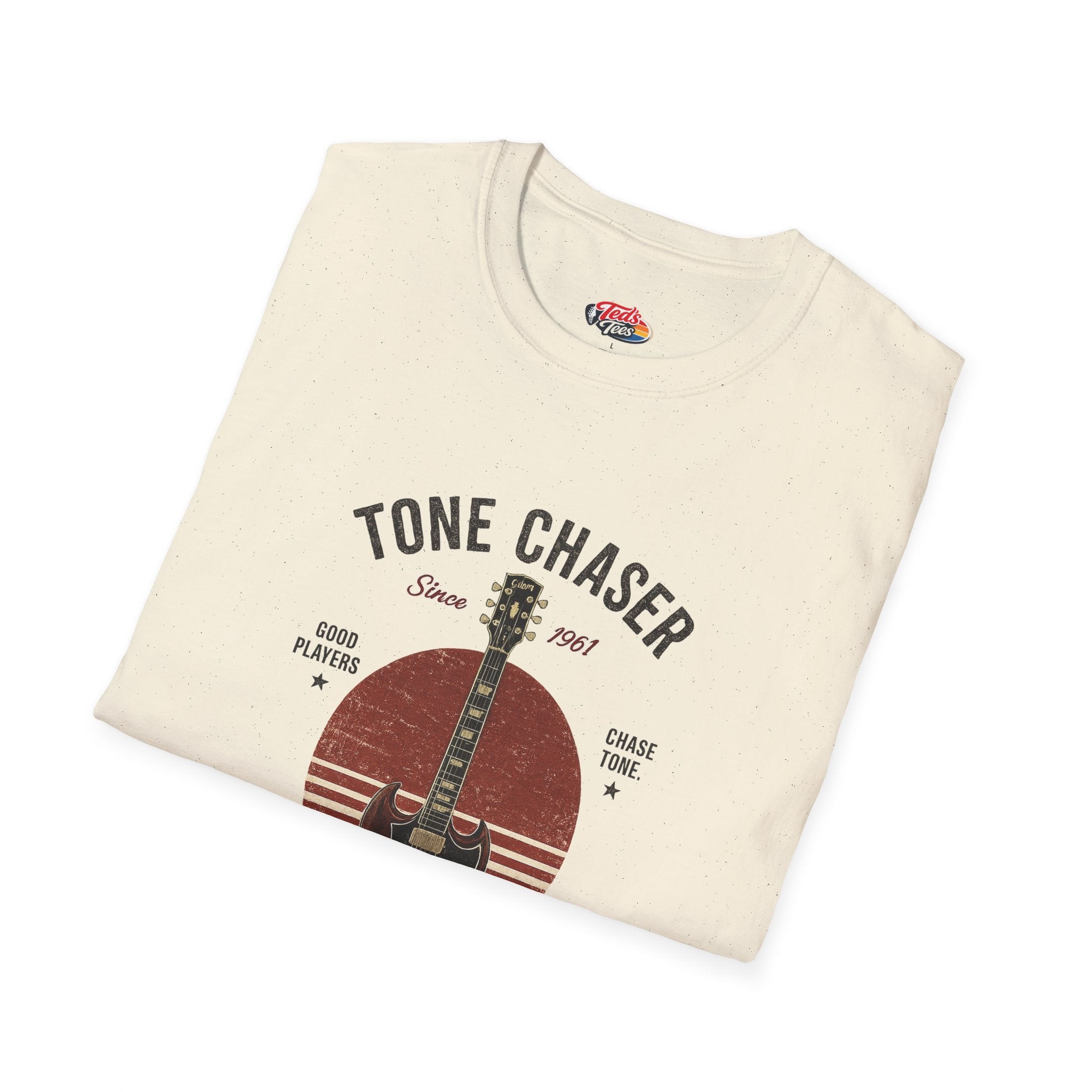 Tone Chaser Guitar T-Shirt — Vintage Acoustic Music Tee