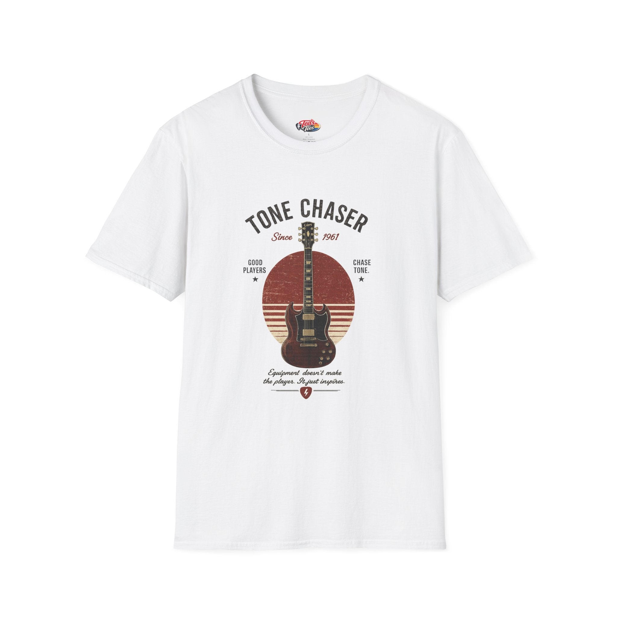 Tone Chaser Guitar T-Shirt — Vintage Acoustic Music Tee