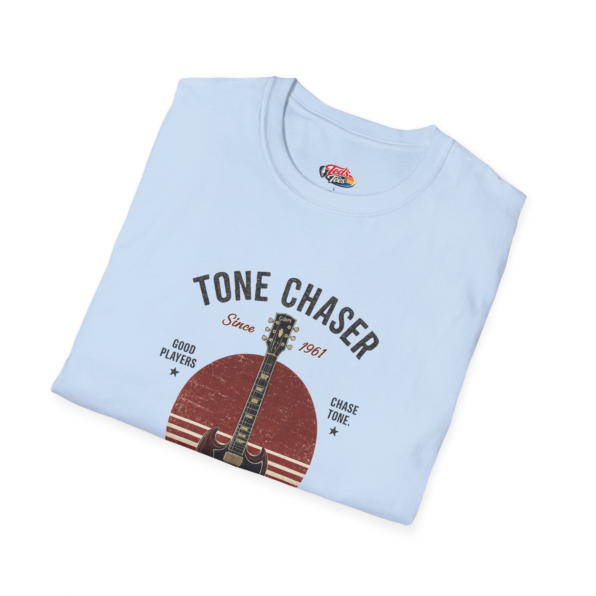 Tone Chaser Guitar T-Shirt — Vintage Acoustic Music Tee