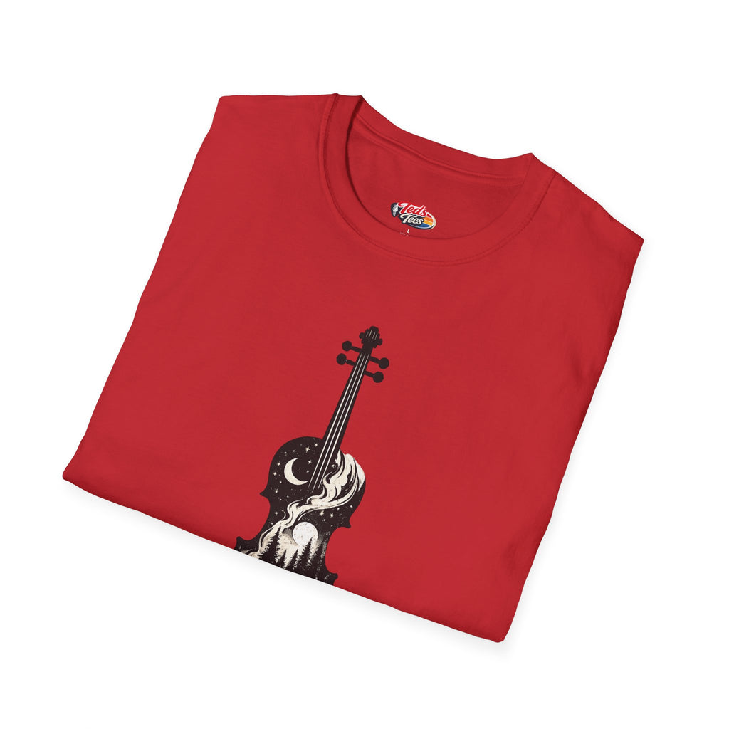 Violin Soul T-Shirt — Artistic Violin Graphic Tee for Musicians & Music Lovers