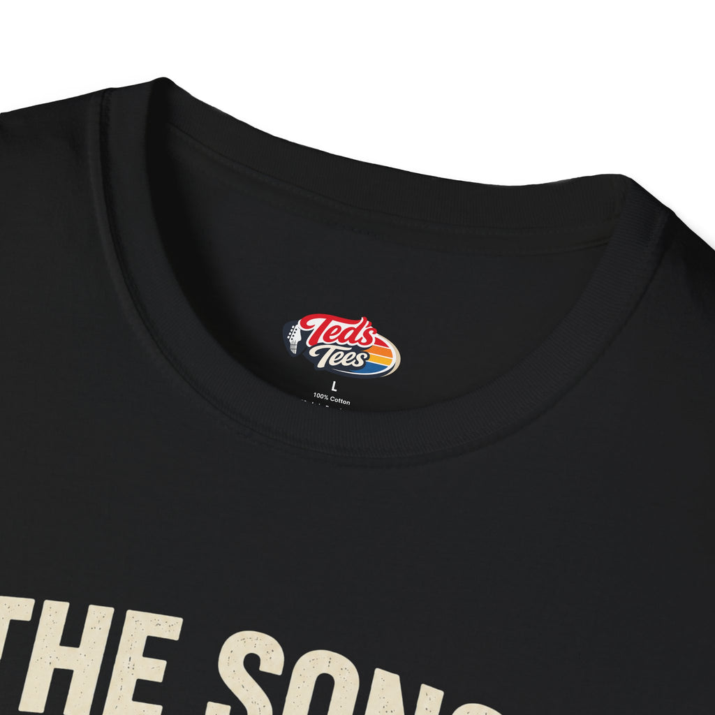 Recording Studio T-Shirt — "The Song Was Fine Until We Recorded It" Musician Tee