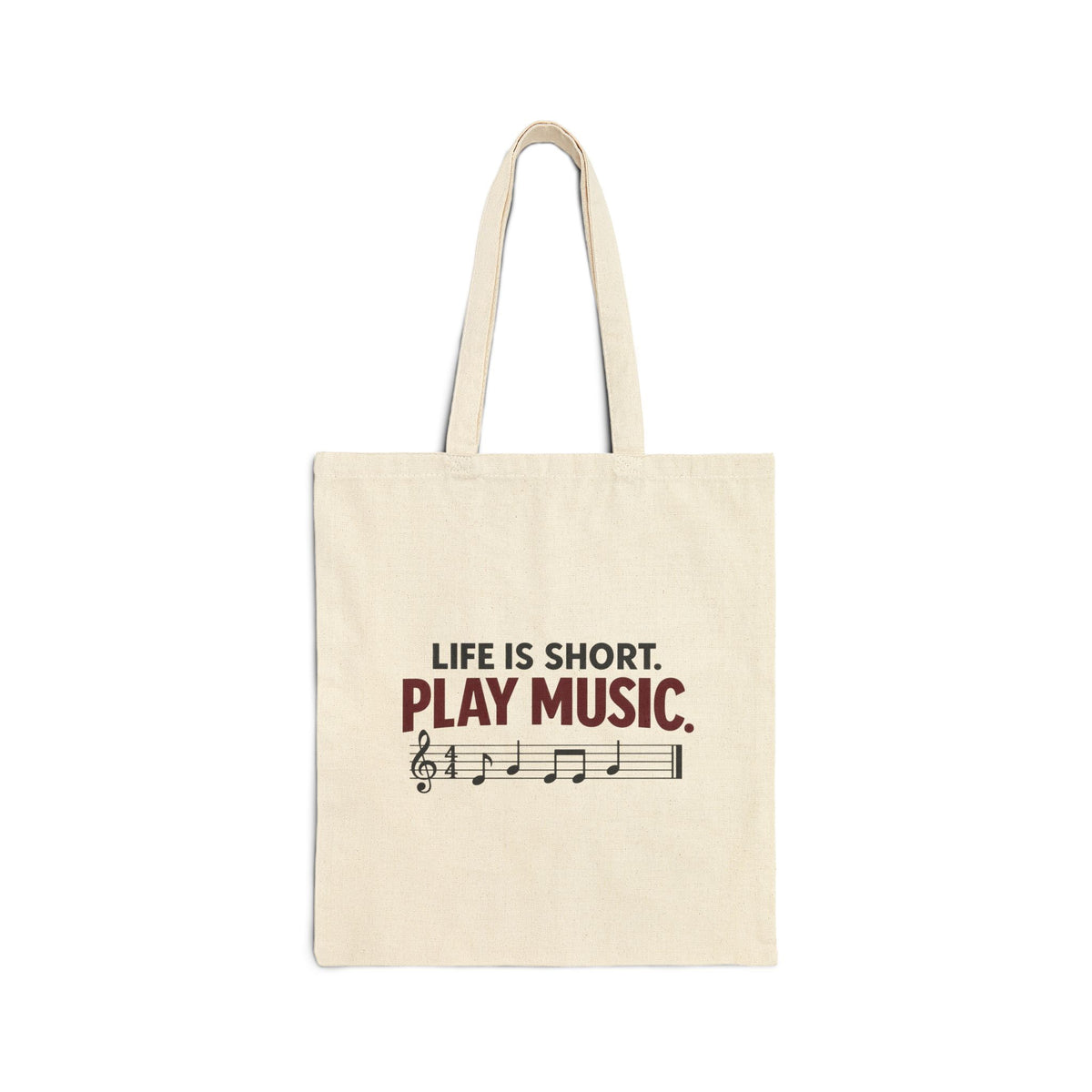 Cotton Canvas Tote Bag