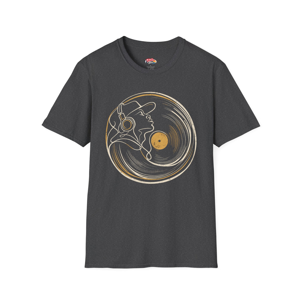 Vinyl DJ Record T-Shirt