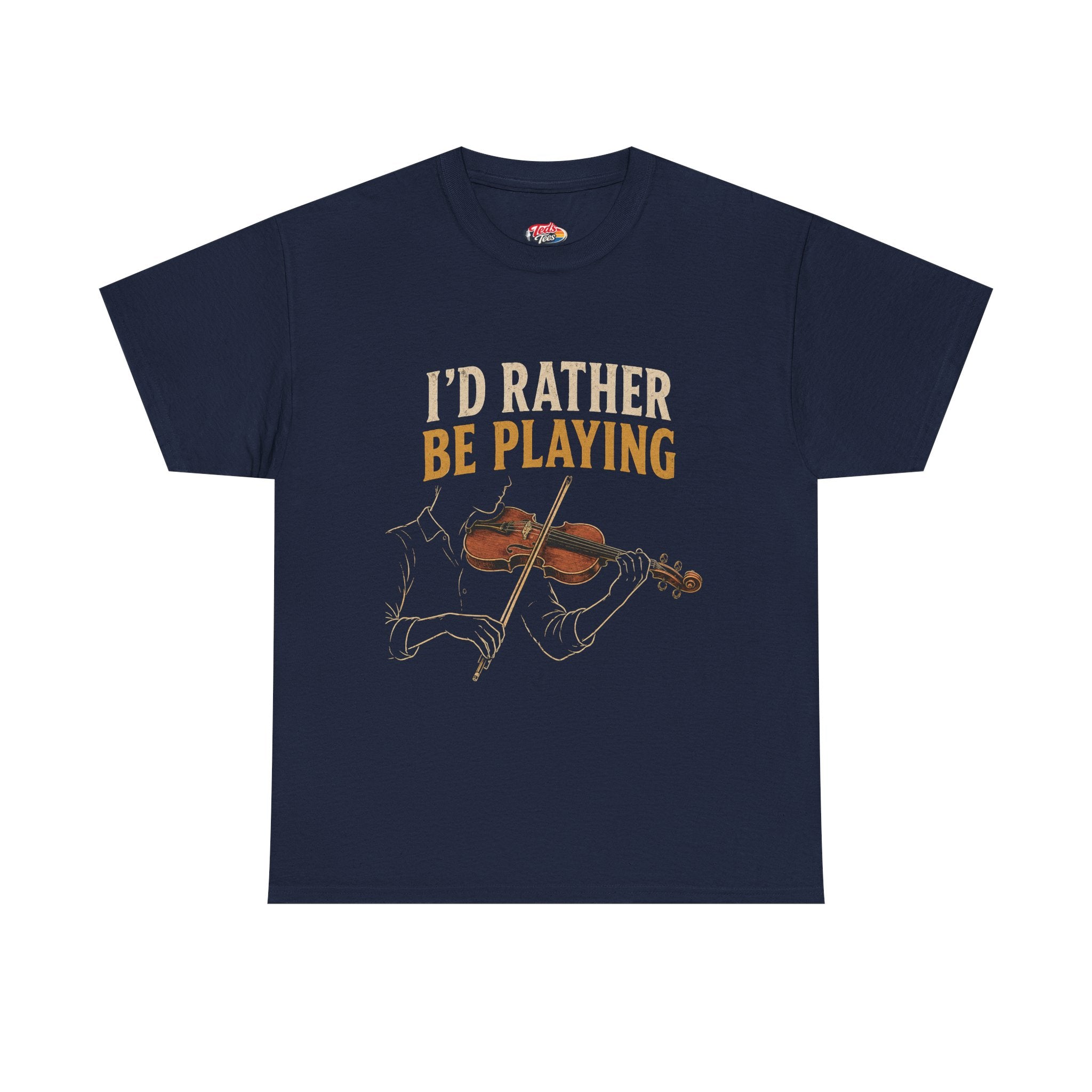 I'd rather be playing violin