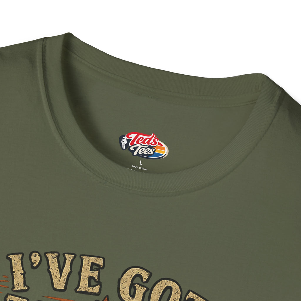 Guitar Lover T-Shirt — "I've Got Too Many Guitars" Vintage Music Tee