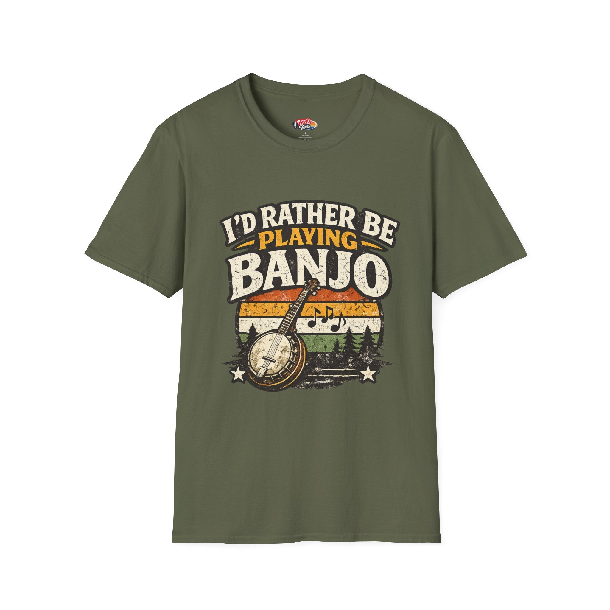I'd Rather Be Playing Banjo T-Shirt